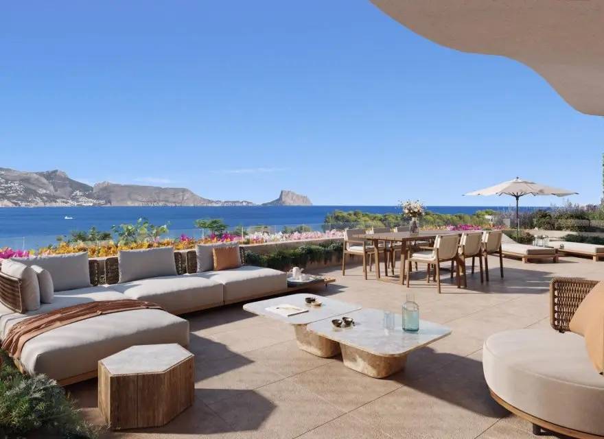 Luksusowe Apartamenty z Widokiem na Morze, 200 m od Plaży w Albir — Albir, Hiszpania (zdjęcie 5 z 15)