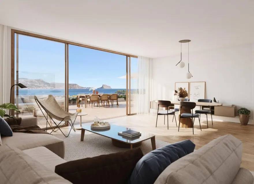 Luksusowe Apartamenty z Widokiem na Morze, 200 m od Plaży w Albir — Albir, Hiszpania (zdjęcie 9 z 15)