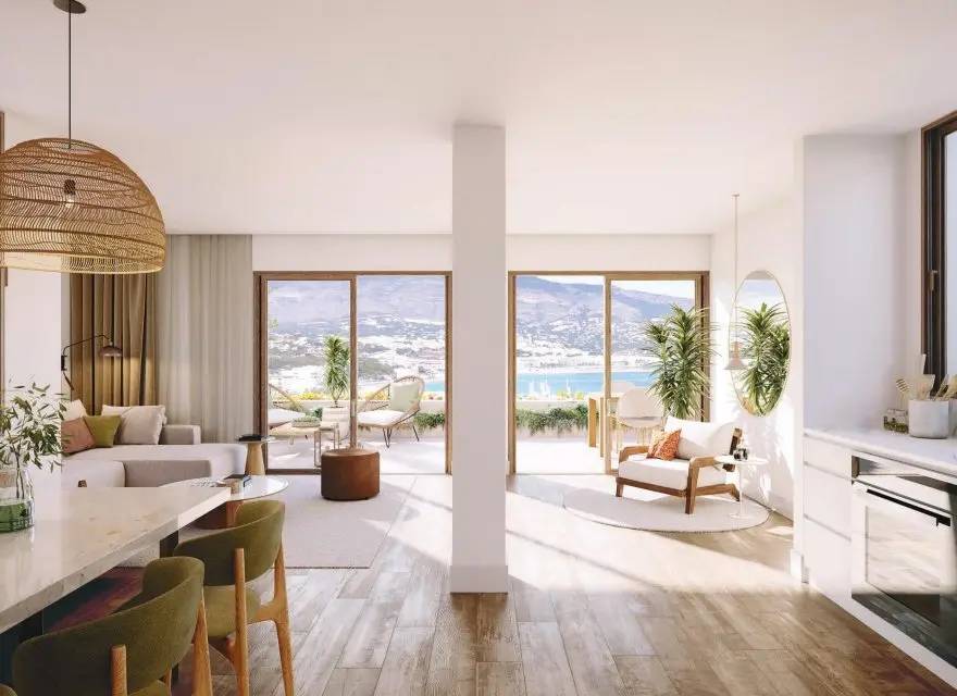 Luksusowe Apartamenty z Widokiem na Morze, 200 m od Plaży w Albir — Albir, Hiszpania (zdjęcie 10 z 15)