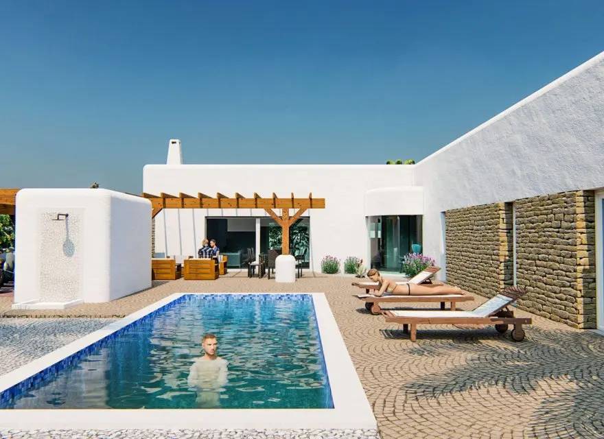 Willa w Stylu Ibizy z Prywatnym Basenem i Pergolą na Costa Blanca — Albir, Hiszpania (zdjęcie 1 z 15)