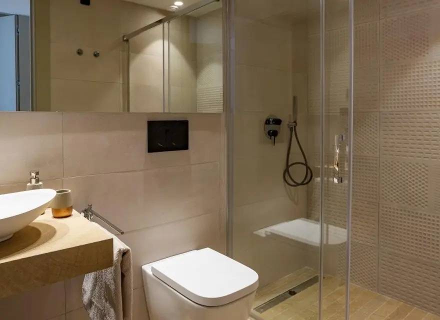 Nowoczesne Bungalowy z Ogrodem lub Solarium w Resorcie Golfowym — Algorfa, Hiszpania (zdjęcie 11 z 12)