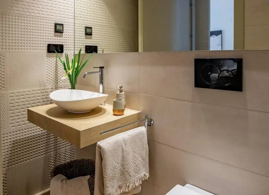 Nowoczesne Bungalowy z Ogrodem lub Solarium w Resorcie Golfowym — Algorfa, Hiszpania (zdjęcie 12 z 12)
