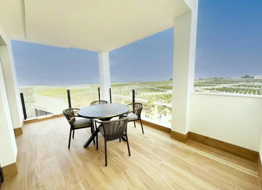 Gotowe Wille z Basenem i Solarium w Ekskluzywnym Resorcie Golfowym — Algorfa, Hiszpania (zdjęcie 4 z 15)