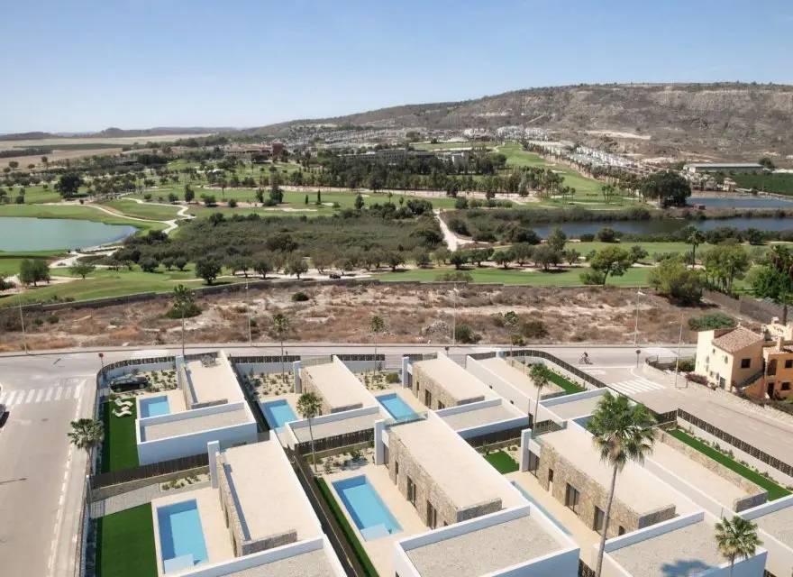 Butikowe Wille z Basenem i Solarium w Drugiej Linii Pola Golfowego — Algorfa, Hiszpania (zdjęcie 7 z 14)