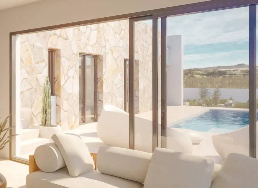 Butikowe Wille z Basenem i Solarium w Drugiej Linii Pola Golfowego — Algorfa, Hiszpania (zdjęcie 10 z 14)