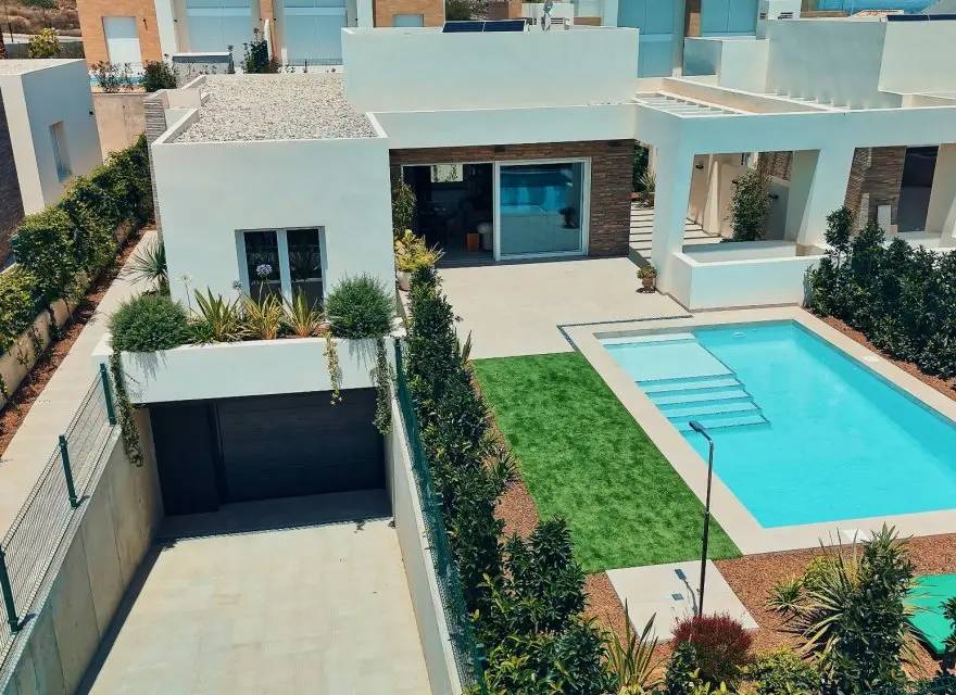 Nowoczesne Wille z Basenem i Piwnicą 171 m² w Resorcie La Finca Golf — Algorfa, Hiszpania (zdjęcie 5 z 15)