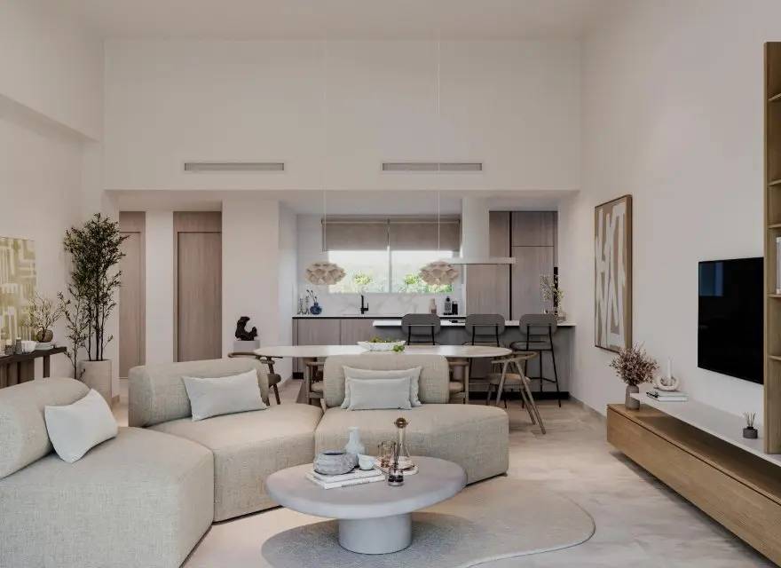 Dwupoziomowa Willa z 4 Sypialniami i Basenem w La Finca Golf — Algorfa, Hiszpania (zdjęcie 3 z 7)