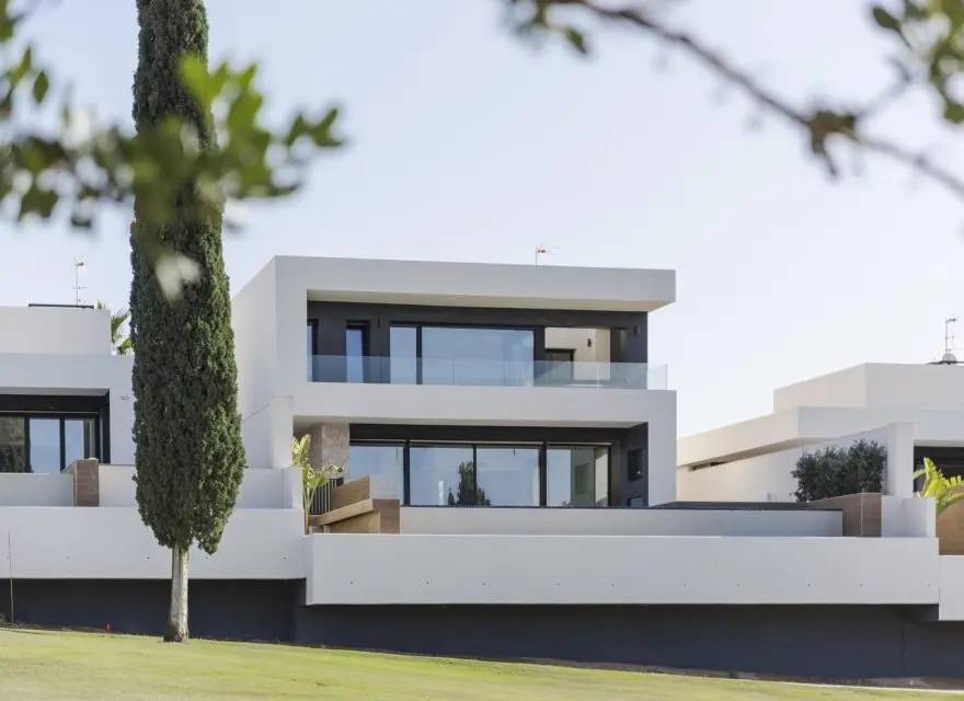 Dwupoziomowe Wille Premium z Basenem Bez Krawędzi przy Polu Golfowym — Algorfa, Hiszpania (zdjęcie 5 z 15)