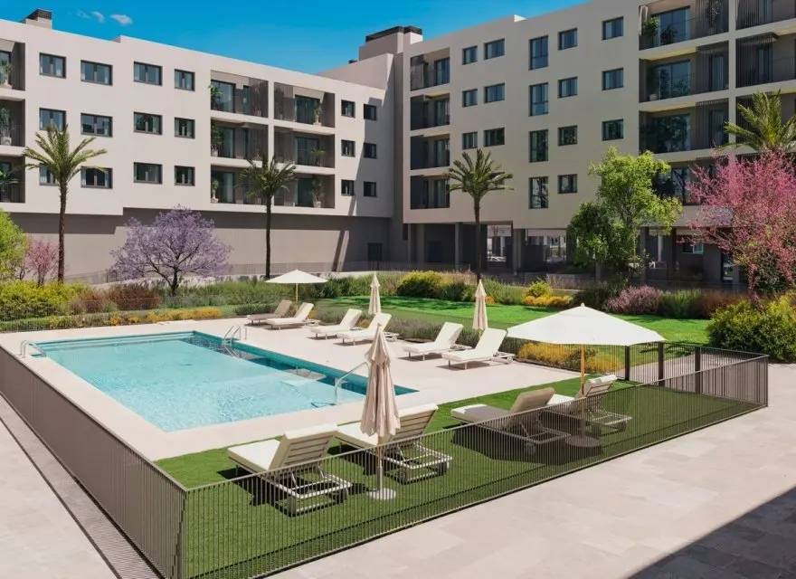 Nowoczesne Apartamenty z Basenem na Zamkniętym Osiedlu w Alicante — Alicante, Hiszpania (zdjęcie 1 z 12)