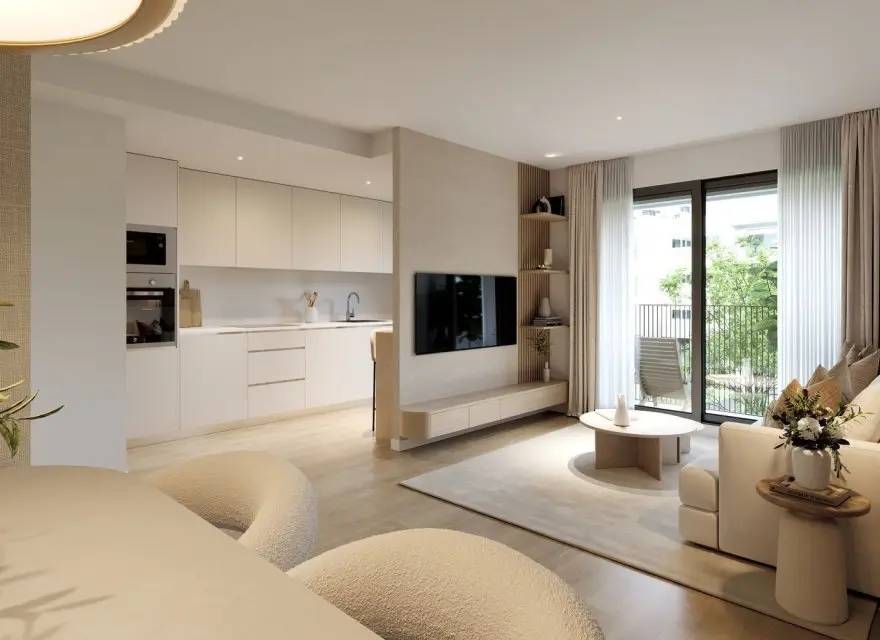 Nowoczesne Apartamenty z Basenem na Zamkniętym Osiedlu w Alicante — Alicante, Hiszpania (zdjęcie 6 z 12)