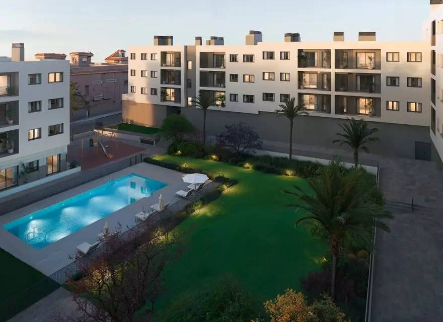 Nowoczesne Apartamenty z Basenem na Zamkniętym Osiedlu w Alicante — Alicante, Hiszpania (zdjęcie 12 z 12)