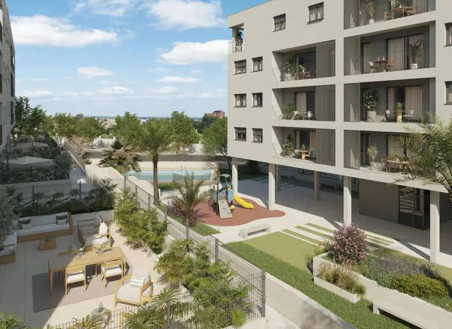 Apartamenty z Panoramicznym Widokiem na Alicante i Wspólnym Basenem — Alicante, Hiszpania (zdjęcie 1 z 11)
