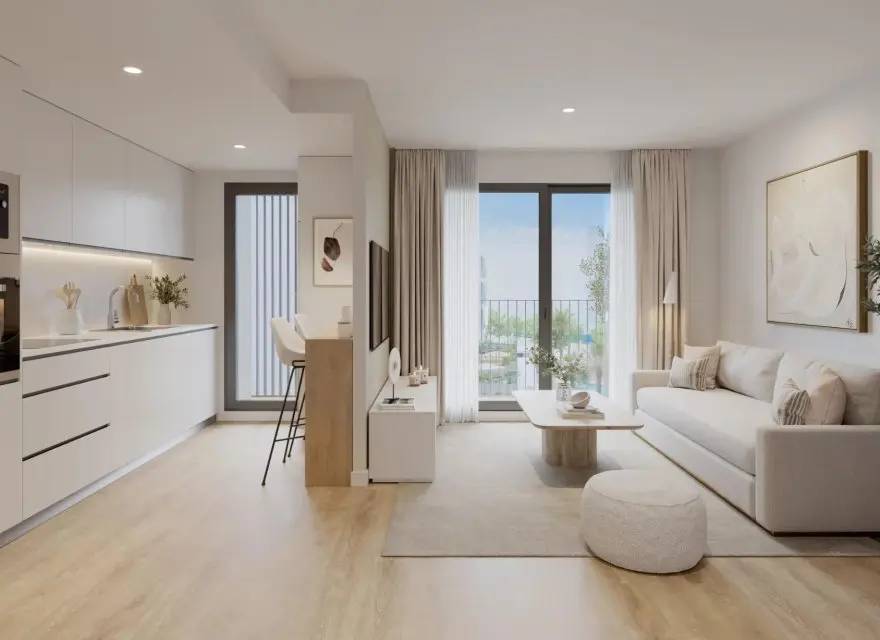 Apartamenty z Panoramicznym Widokiem na Alicante i Wspólnym Basenem — Alicante, Hiszpania (zdjęcie 8 z 11)