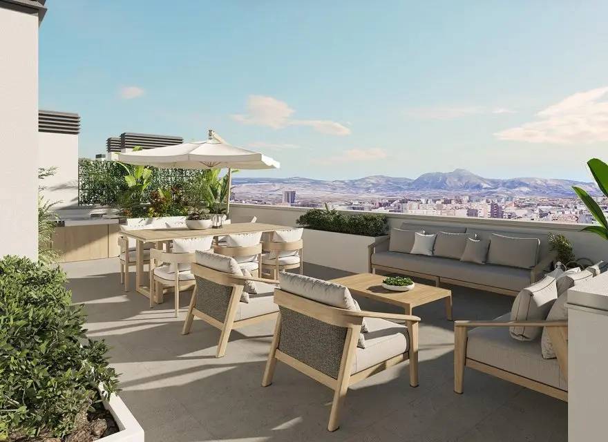 Apartamenty i Penthouse’y z Widokiem na Panoramę Alicante — Alicante, Hiszpania (zdjęcie 1 z 15)