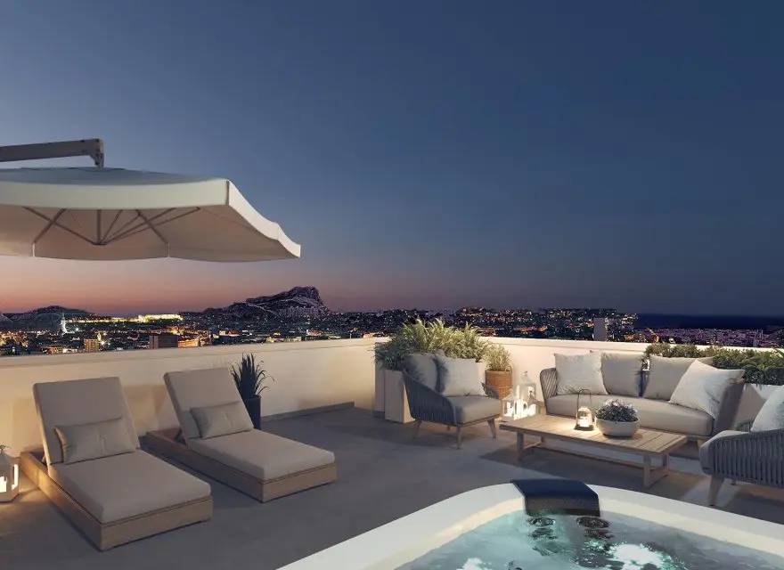 Apartamenty i Penthouse’y z Widokiem na Panoramę Alicante — Alicante, Hiszpania (zdjęcie 2 z 15)
