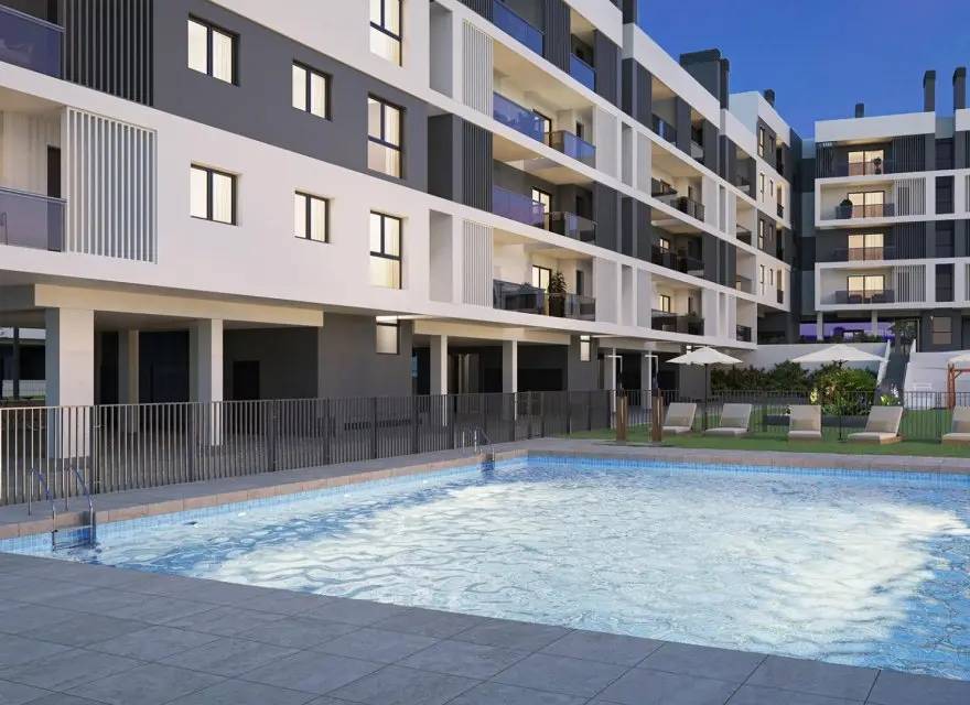Apartamenty i Penthouse’y z Widokiem na Panoramę Alicante — Alicante, Hiszpania (zdjęcie 3 z 15)