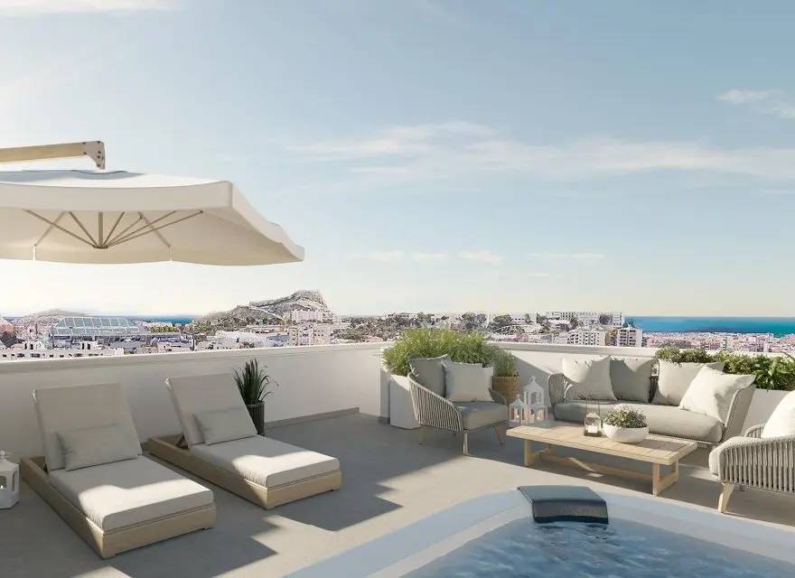 Apartamenty i Penthouse’y z Widokiem na Panoramę Alicante — Alicante, Hiszpania (zdjęcie 4 z 15)