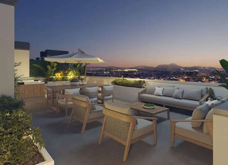 Apartamenty i Penthouse’y z Widokiem na Panoramę Alicante — Alicante, Hiszpania (zdjęcie 5 z 15)