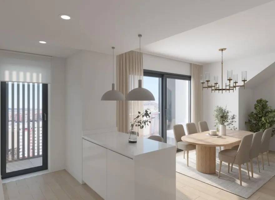 Apartamenty i Penthouse’y z Widokiem na Panoramę Alicante — Alicante, Hiszpania (zdjęcie 7 z 15)