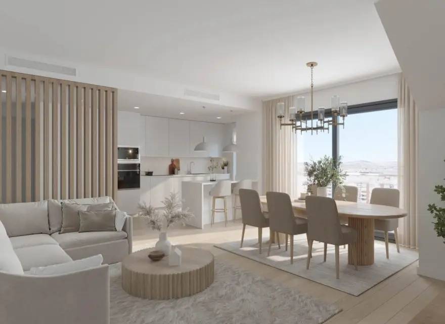 Apartamenty i Penthouse’y z Widokiem na Panoramę Alicante — Alicante, Hiszpania (zdjęcie 8 z 15)