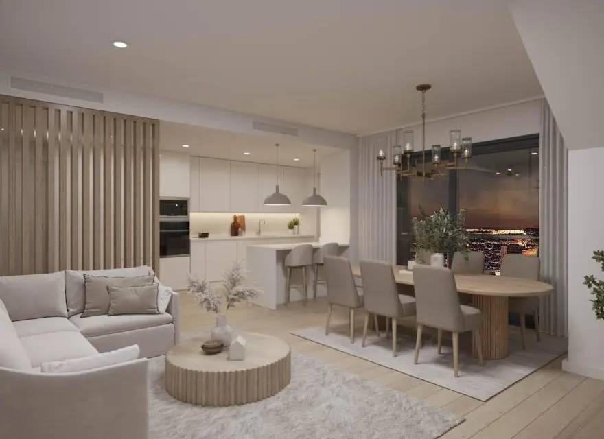 Apartamenty i Penthouse’y z Widokiem na Panoramę Alicante — Alicante, Hiszpania (zdjęcie 9 z 15)