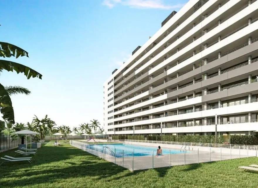 Nadmorskie Apartamenty z Tarasem 10 Minut Spacerem od Plaży San Juan — Alicante, Hiszpania (zdjęcie 2 z 15)