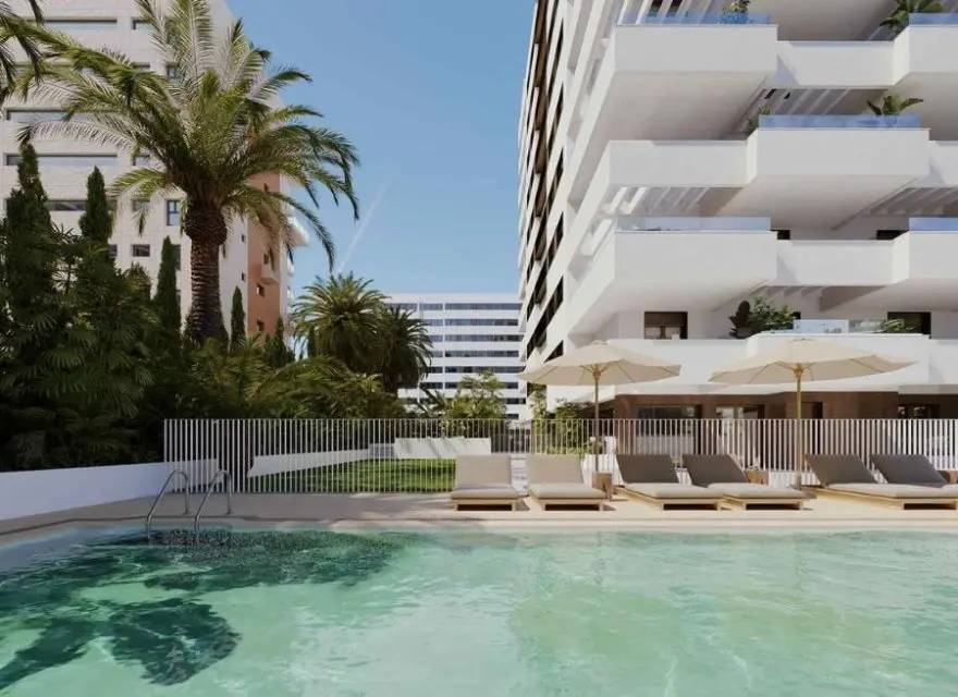 Narożne Apartamenty z Przestronnym Tarasem przy Plaży San Juan — Alicante, Hiszpania (zdjęcie 2 z 15)