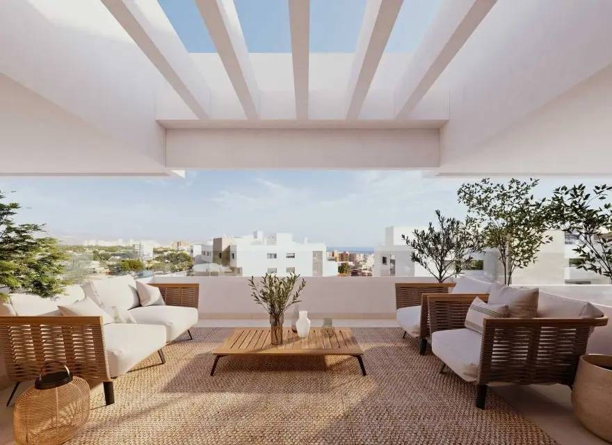 Narożne Apartamenty z Przestronnym Tarasem przy Plaży San Juan — Alicante, Hiszpania (zdjęcie 7 z 15)