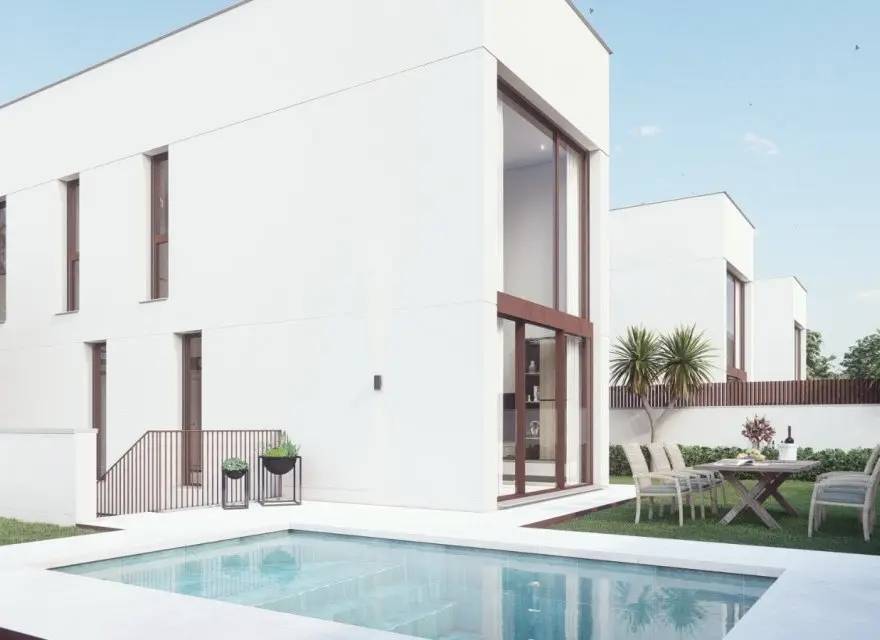 Nowoczesne Wille z Basenem i Solarium 1,2 km od Plaży San Juan — San Juan de Alicante, Hiszpania (zdjęcie 2 z 15)