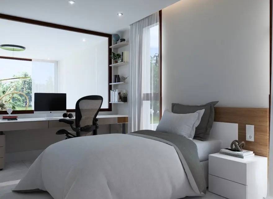 Nowoczesne Wille z Basenem i Solarium 1,2 km od Plaży San Juan — San Juan de Alicante, Hiszpania (zdjęcie 14 z 15)