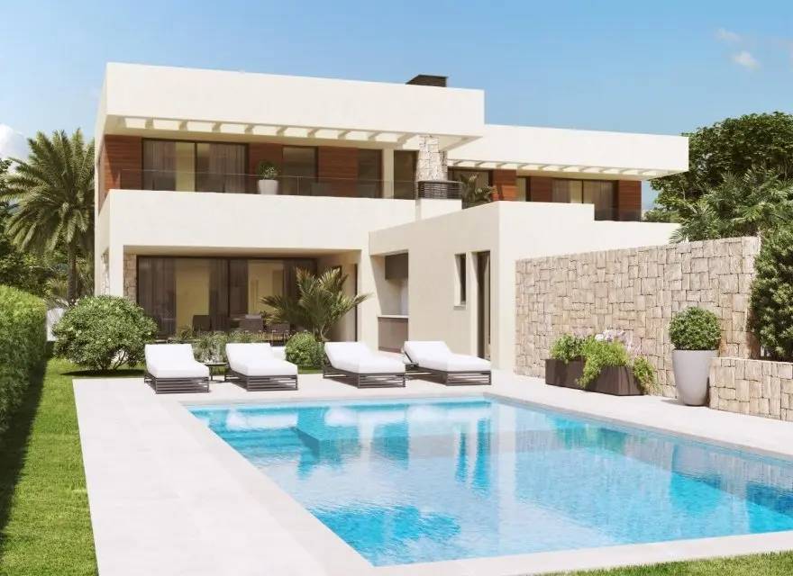 Designerska Willa z Basenem przy Klubie Golfowym, blisko Plaży San Juan — Alicante, Hiszpania (zdjęcie 1 z 8)