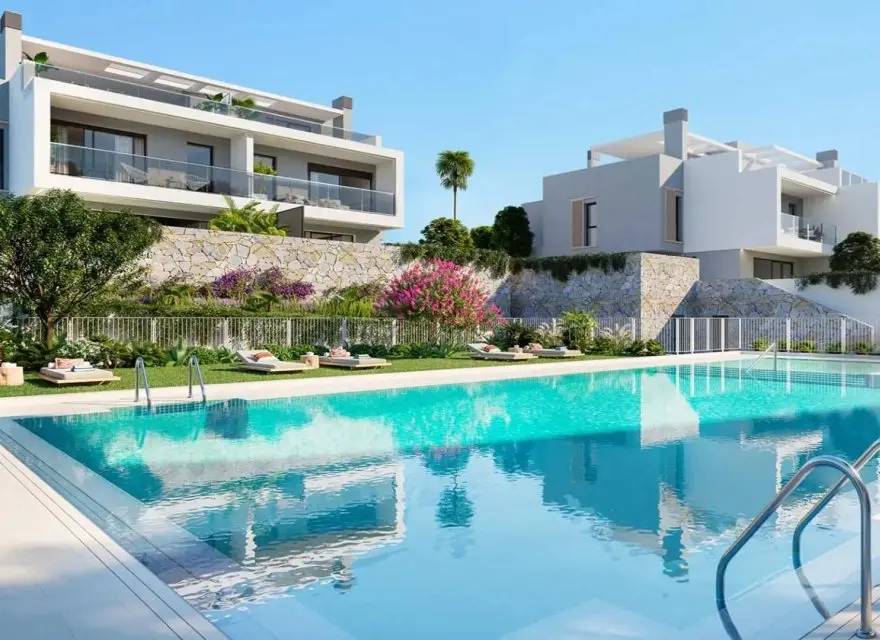 Luksusowe Domy z Solarium 300 m od Morza w Cabo de las Huertas — Alicante, Hiszpania (zdjęcie 1 z 9)