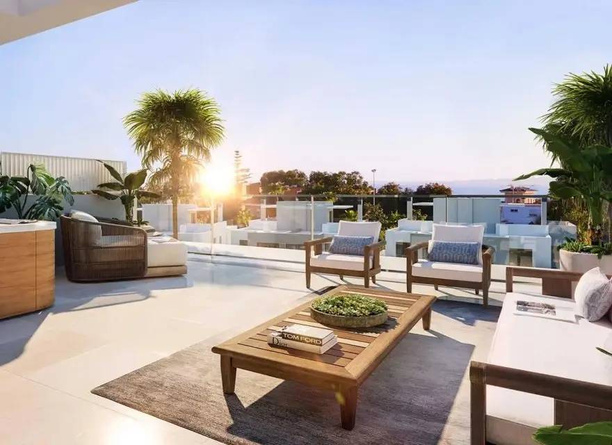 Luksusowe Domy z Solarium 300 m od Morza w Cabo de las Huertas — Alicante, Hiszpania (zdjęcie 2 z 9)