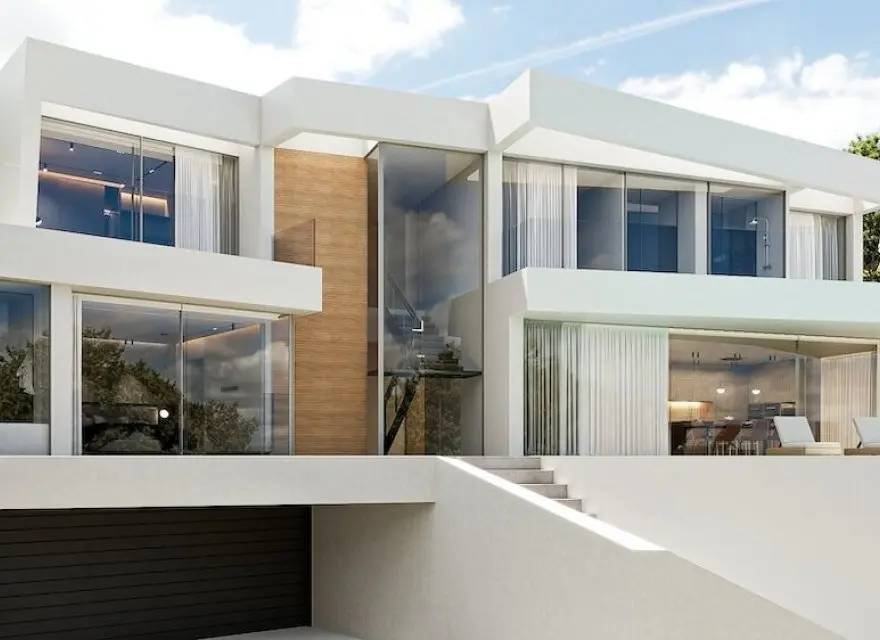 Willa z Basenem Infinity i Panoramicznym Widokiem na Morze w Altea Hills — Altea, Hiszpania (zdjęcie 1 z 9)