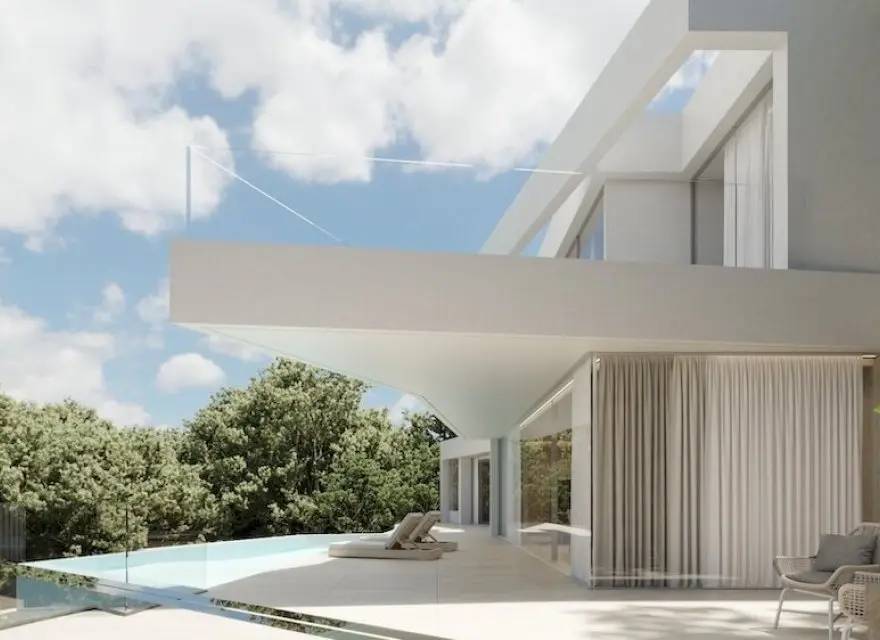 Willa z Basenem Infinity i Panoramicznym Widokiem na Morze w Altea Hills — Altea, Hiszpania (zdjęcie 5 z 9)
