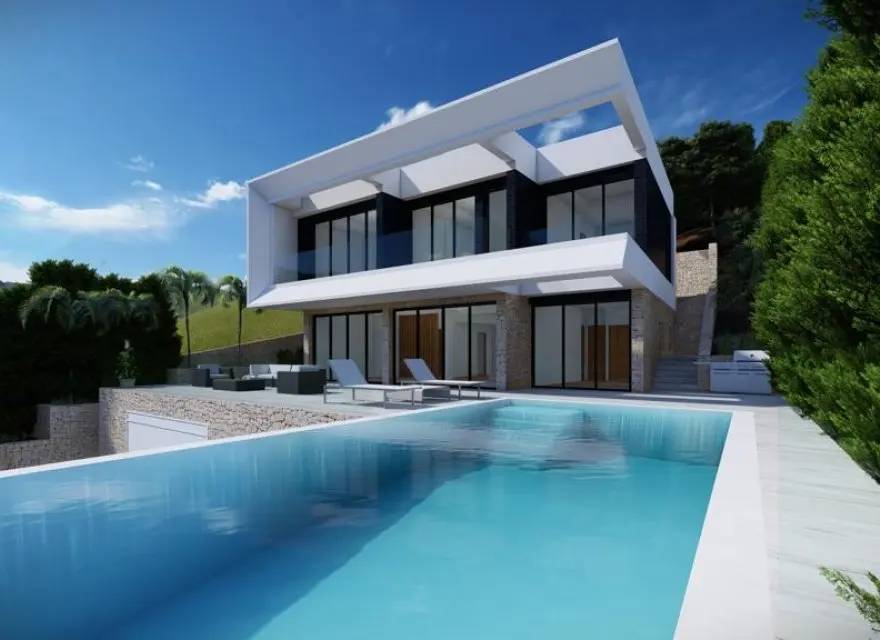 Trzypoziomowa Willa z Windą i Basenem Bez Krawędzi w Altea Hills — Altea, Hiszpania (zdjęcie 2 z 10)