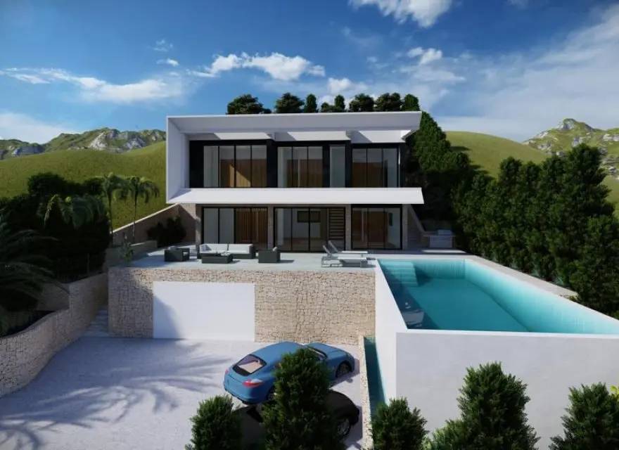 Trzypoziomowa Willa z Windą i Basenem Bez Krawędzi w Altea Hills — Altea, Hiszpania (zdjęcie 4 z 10)