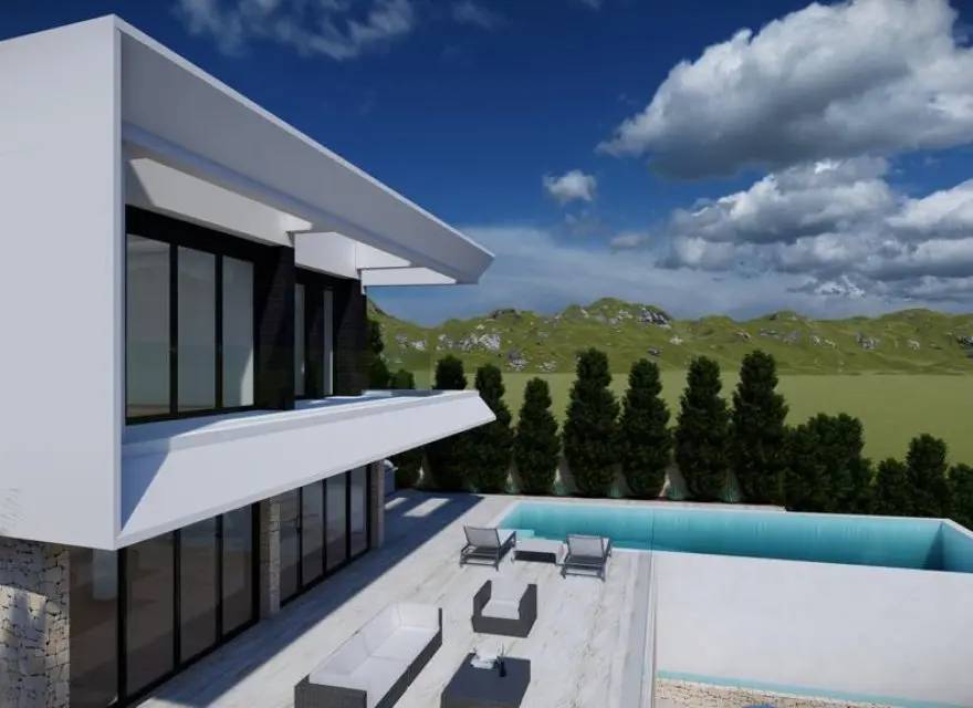 Trzypoziomowa Willa z Windą i Basenem Bez Krawędzi w Altea Hills — Altea, Hiszpania (zdjęcie 5 z 10)