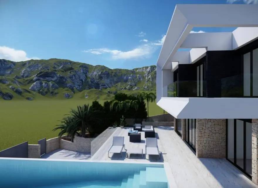 Trzypoziomowa Willa z Windą i Basenem Bez Krawędzi w Altea Hills — Altea, Hiszpania (zdjęcie 7 z 10)