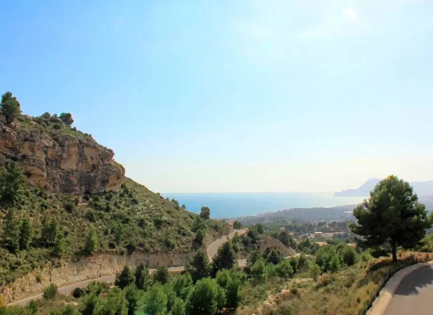 Awangardowe Wille z Panoramicznym Widokiem na Morze i Benidorm — Altea, Hiszpania (zdjęcie 4 z 15)