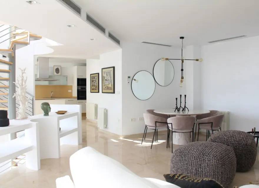 Awangardowe Wille z Panoramicznym Widokiem na Morze i Benidorm — Altea, Hiszpania (zdjęcie 9 z 15)