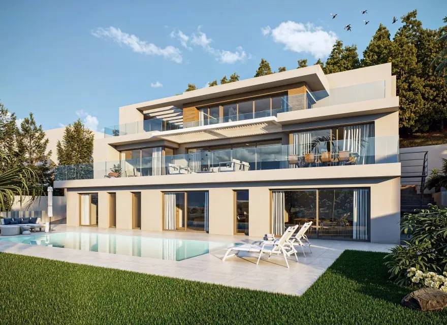 Willa na Wzgórzu z Panoramą Morza i Gór, Działka 1 000 m² — Altea, Hiszpania (zdjęcie 1 z 15)