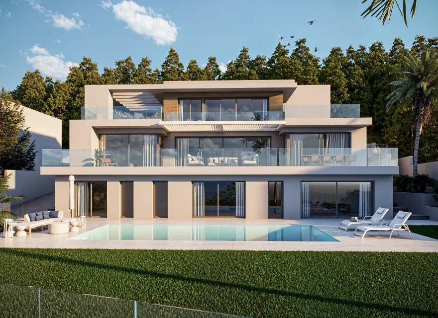 Willa na Wzgórzu z Panoramą Morza i Gór, Działka 1 000 m² — Altea, Hiszpania (zdjęcie 2 z 15)