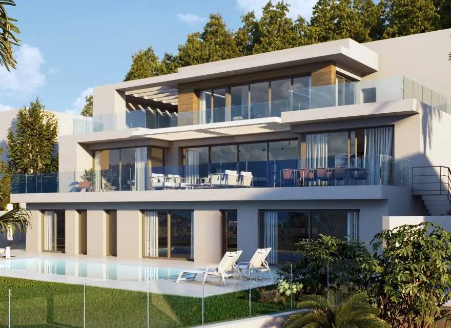 Willa na Wzgórzu z Panoramą Morza i Gór, Działka 1 000 m² — Altea, Hiszpania (zdjęcie 3 z 15)