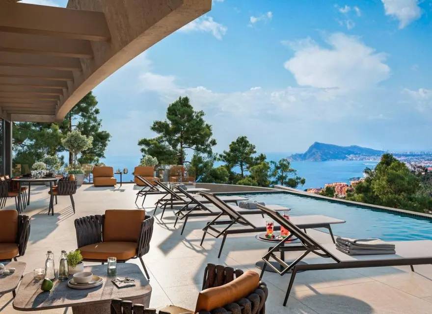 Luksusowa Willa z Windą i Basenem Bez Krawędzi na Wzgórzach Altea Hills — Altea, Hiszpania (zdjęcie 1 z 15)