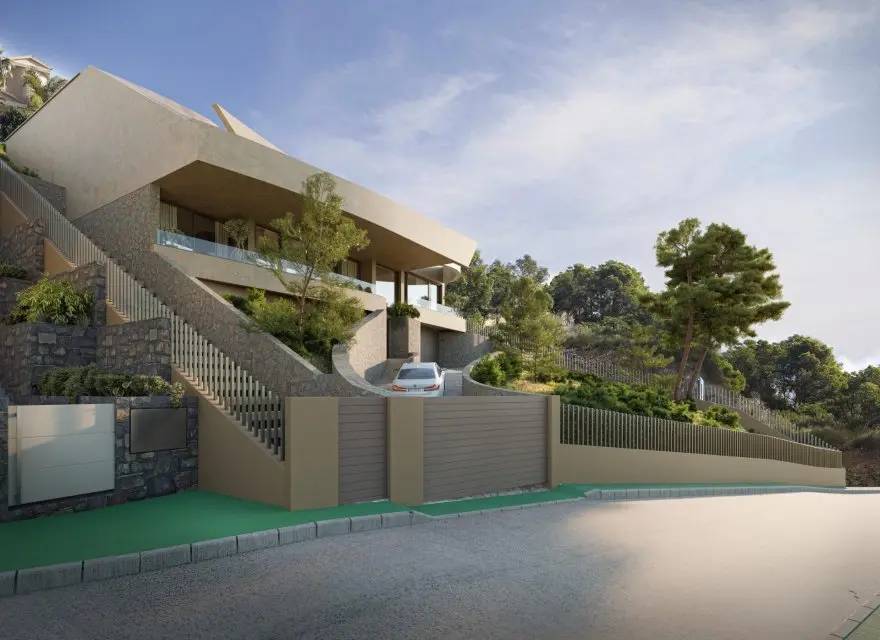 Luksusowa Willa z Windą i Basenem Bez Krawędzi na Wzgórzach Altea Hills — Altea, Hiszpania (zdjęcie 3 z 15)