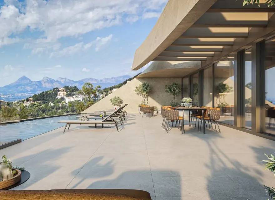 Luksusowa Willa z Windą i Basenem Bez Krawędzi na Wzgórzach Altea Hills — Altea, Hiszpania (zdjęcie 4 z 15)