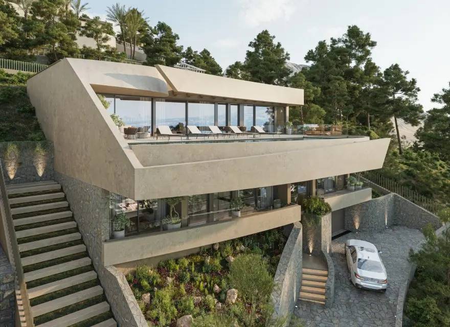 Luksusowa Willa z Windą i Basenem Bez Krawędzi na Wzgórzach Altea Hills — Altea, Hiszpania (zdjęcie 7 z 15)
