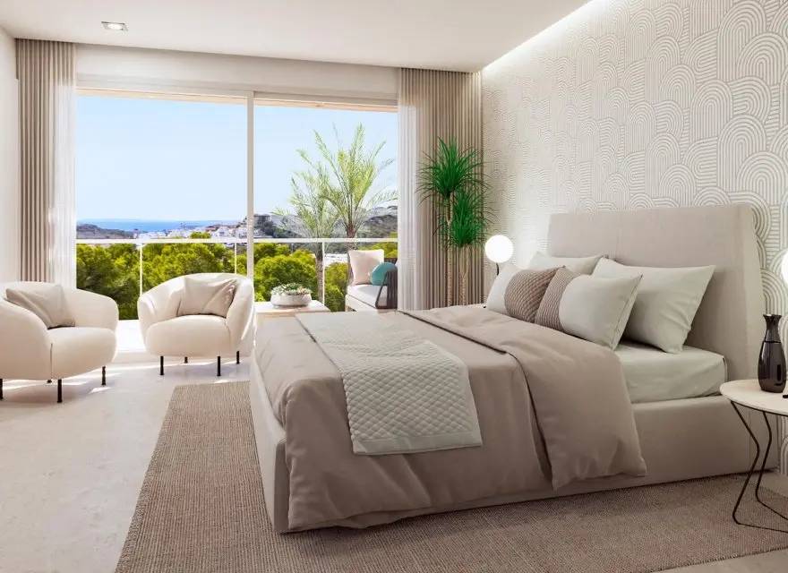 Apartamenty, Parterowe Lokale i Penthouse’y z Widokiem na Morze w Finestrat — Finestrat, Hiszpania (zdjęcie 6 z 7)