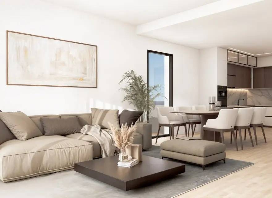 Ekologiczne Apartamenty z Panoramicznym Widokiem na Morze na Wzgórzach Finestrat — Finestrat, Hiszpania (zdjęcie 7 z 15)